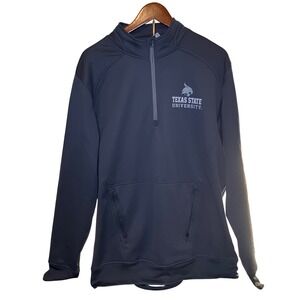 Texas State Bobcats Russell Athletic Men's XL  1/4 Zip Pullover  XL Dri-Power